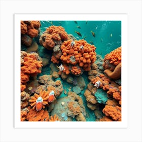 Coral Reef53 Art Print