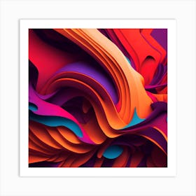 Abstract Abstract Art 1 Art Print