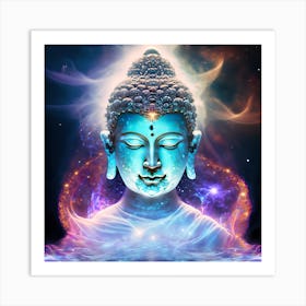 Buddha meditation #2 Art Print