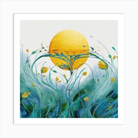 'Sunrise' 3 Art Print