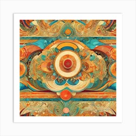 Psychedelic Art 1 Art Print