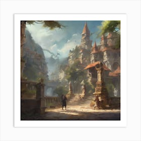 Dwarven City Art Print