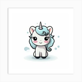 Cute Unicorn 389 Art Print