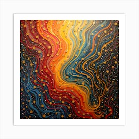 Abstract Painting 5 Art Print