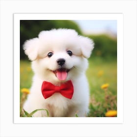 Cute Puppy Art Print