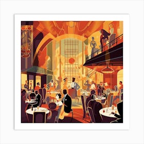 Night At The Opera 1 Art Print