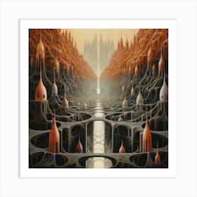 'The City' 2 Art Print