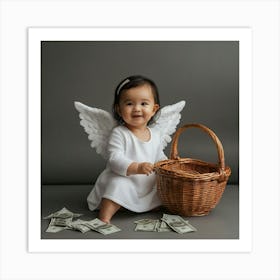 Angel Baby 3 Art Print