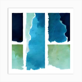 Watercolor Backgrounds - Watercolor Stock Videos & Royalty-Free Footage Art Print