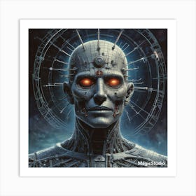 Cyborg Art Print