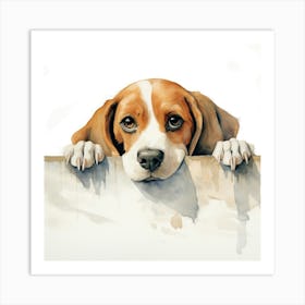 Beagle Dog 4 Art Print