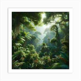 Tropical Jungle Art Print