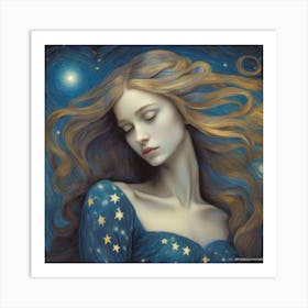 Starry Night Art Print Art Print