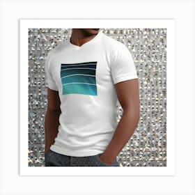 Blue Wave T-Shirt Art Print