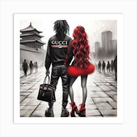 Gucci - Gucci Love Art Print