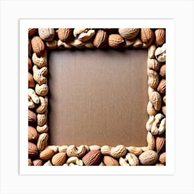 Nut Frame 8 Art Print