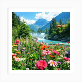 Beautiful nature Art Print