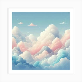 Clouds In The Sky 7 Art Print