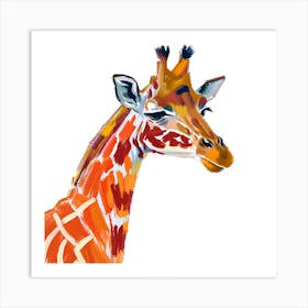 Giraffe 12 1 Art Print