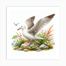 Albatross 3 Art Print