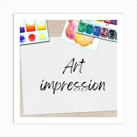 Impression Art Print