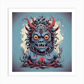 Demon 1 Art Print