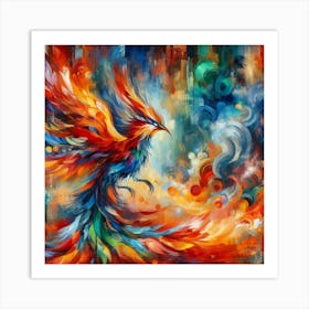 Firebird 3 Art Print