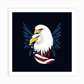 American Eagles Art Print