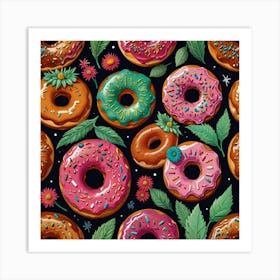 Default Donut Plant Art Print 3 Art Print