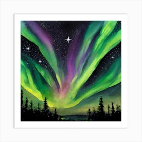 Aurora Borealis 3 Art Print