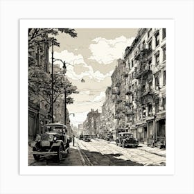 New York City Street Art Print