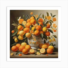 Oranges And Lemons Art Print 2 Art Print