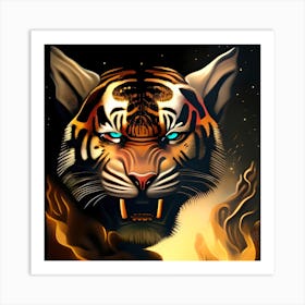 Tiger Art Print