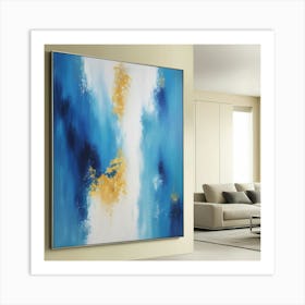 Leonardo Phoenix A Large Vibrant Piece Of Wall Art Possibly An 0 Art Print