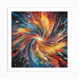 Abstract Painting 115 Art Print