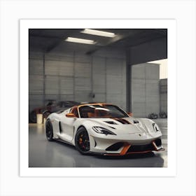 Gt3 Sport Car Art Print