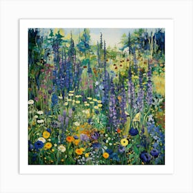 Wildflower Meadow Art Print