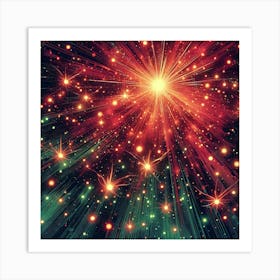 Radiant Sparks 22 1 Art Print