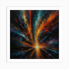 Abstract Painting 3 Art Print