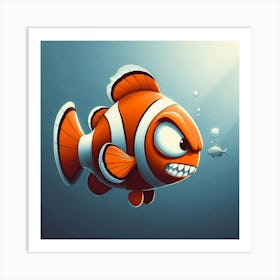 Clownfish Art Print