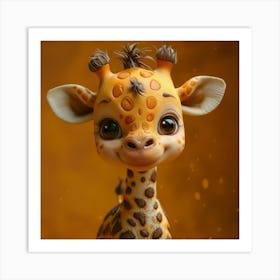 Giraffe 6 Art Print