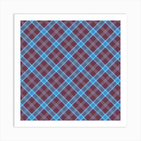 Plaid Pattern 38 Art Print