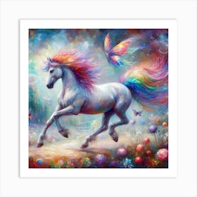Horse Fantasy Art Print