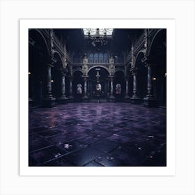 Dark Hall Art Print