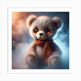 Teddy Bear 62 Art Print