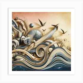 Abstract Painting Art Print