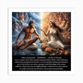 Aphrodite And Jupiter 1 Art Print