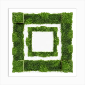 Moss Frame 4 Art Print