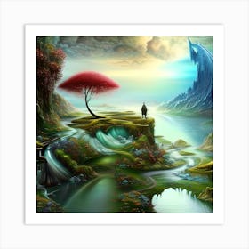 Undiscovered Land Art Print