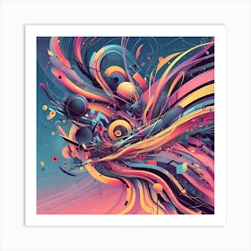 Random Design 6 Art Print